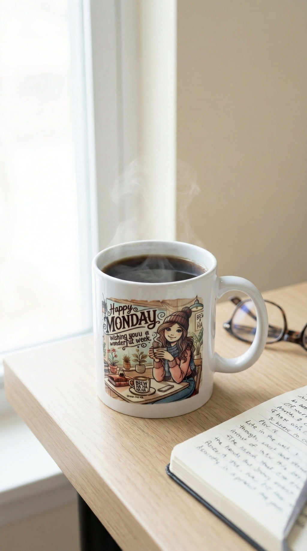 Happy Monday - 11oz Ceramic Mug