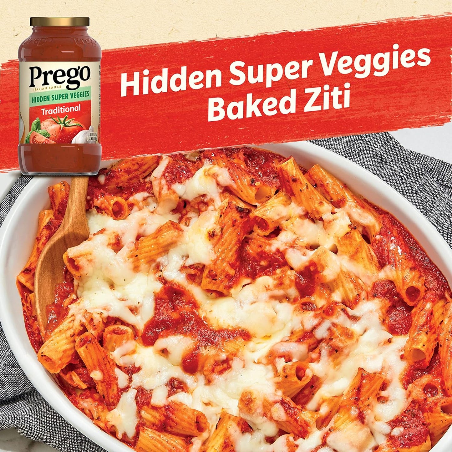 Prego Traditional Pasta Sauce, 45 oz Jar