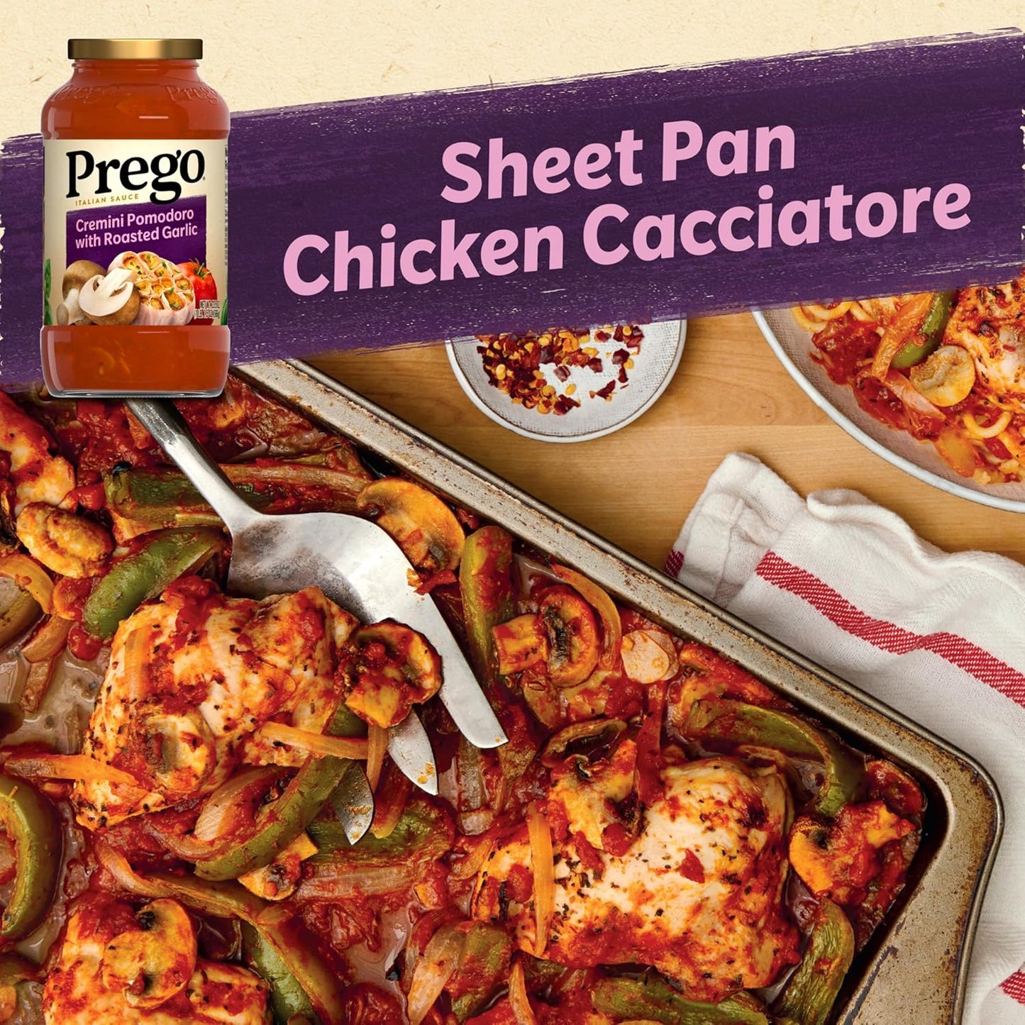 Prego Traditional Pasta Sauce, 45 oz Jar