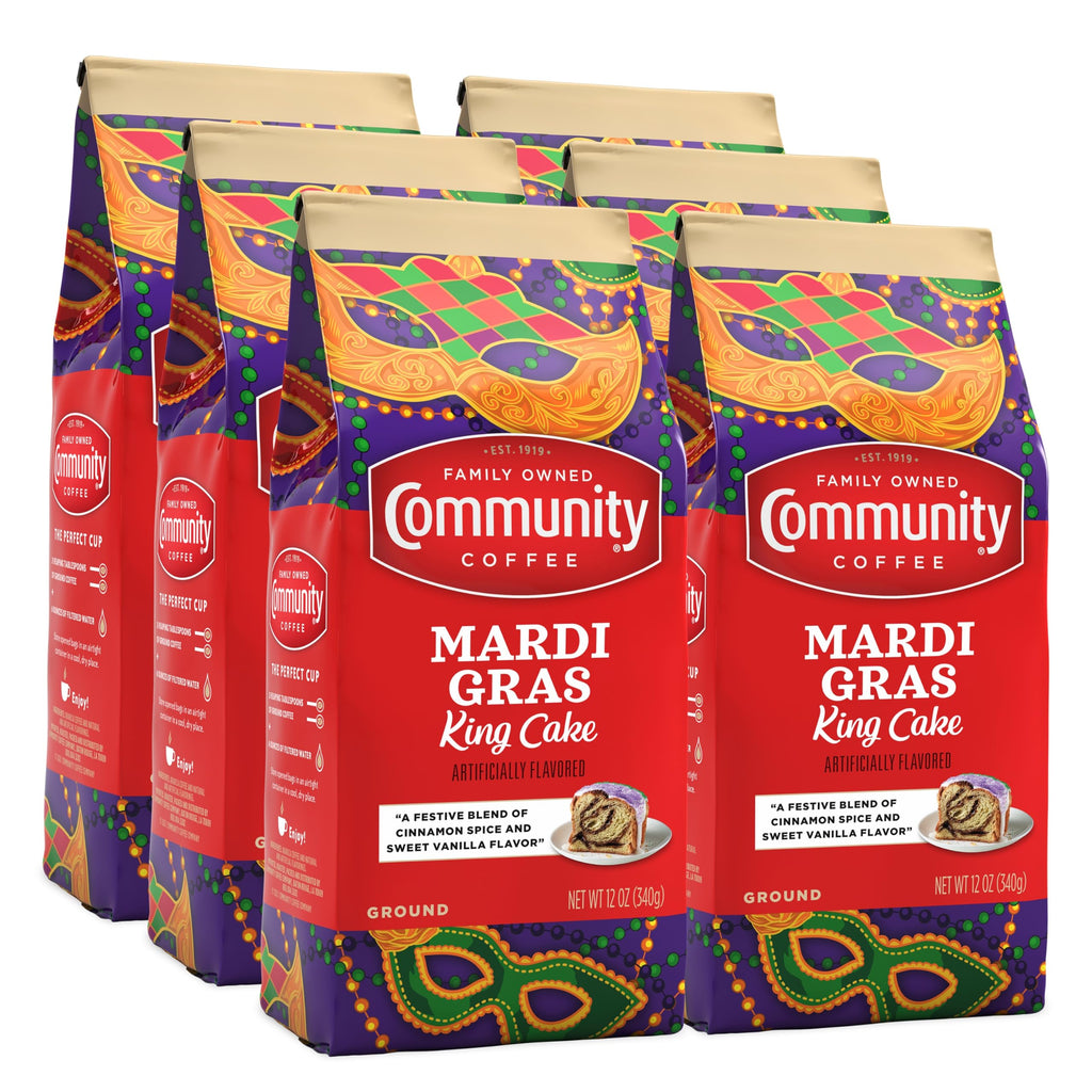Community Coffee  Flavored Selections 12 Ounce, Medium Roast Ground, 12 Ounce (Pack of 1)
