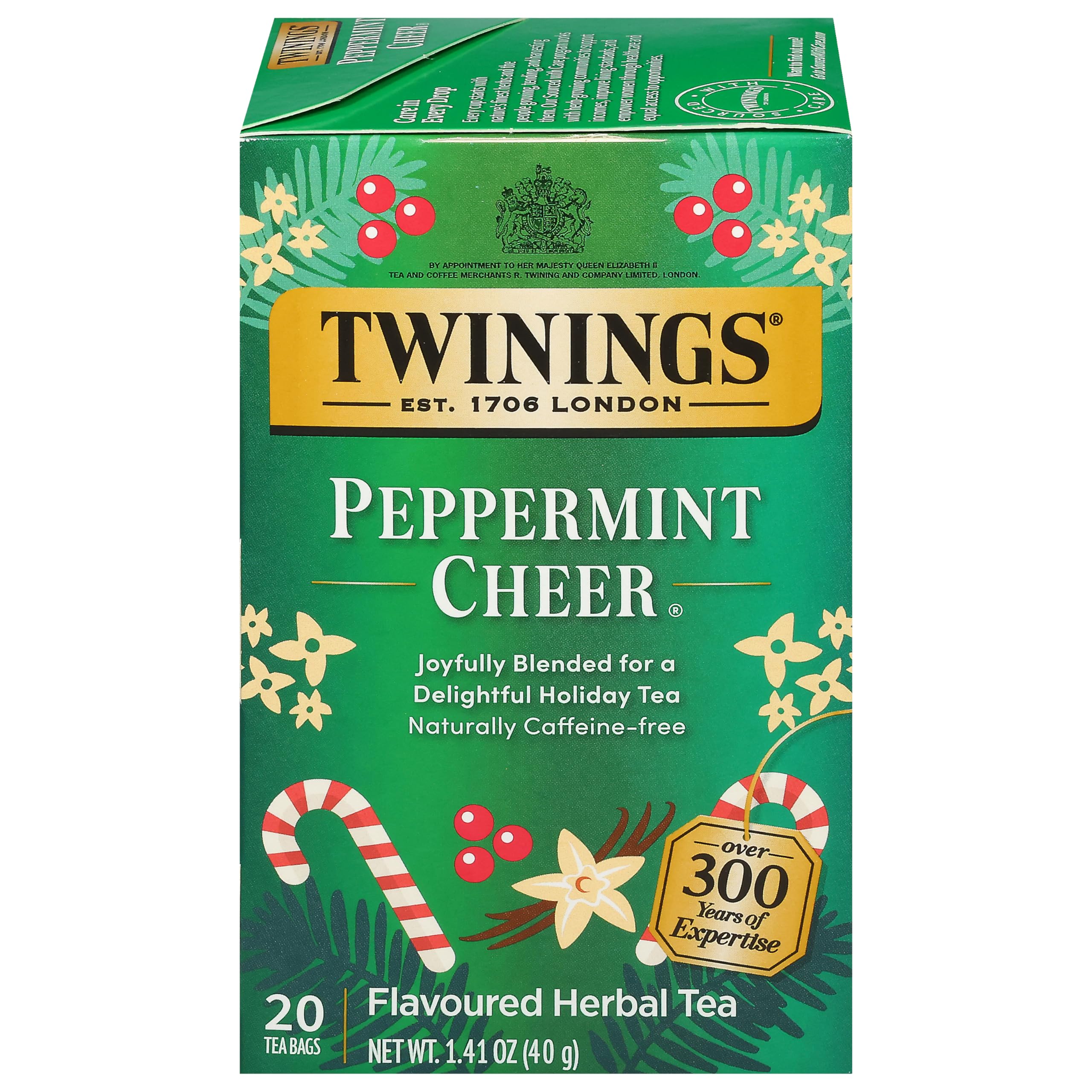 Twinings English Breakfast Black Tea Individually Wrapped Bags, 100 Count (Pack of 1), Smooth, Flavourful, and Robust, Caffeinated, Enjoy Hot or Iced, 100 Teabags