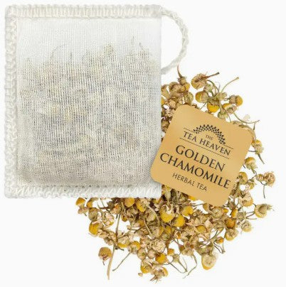 The Tea Heaven Golden Chamomile 15 bag Tea Cansiter