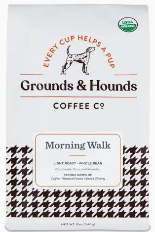 Ground & Hound Morning Walk 12 oz bag  ground coffee