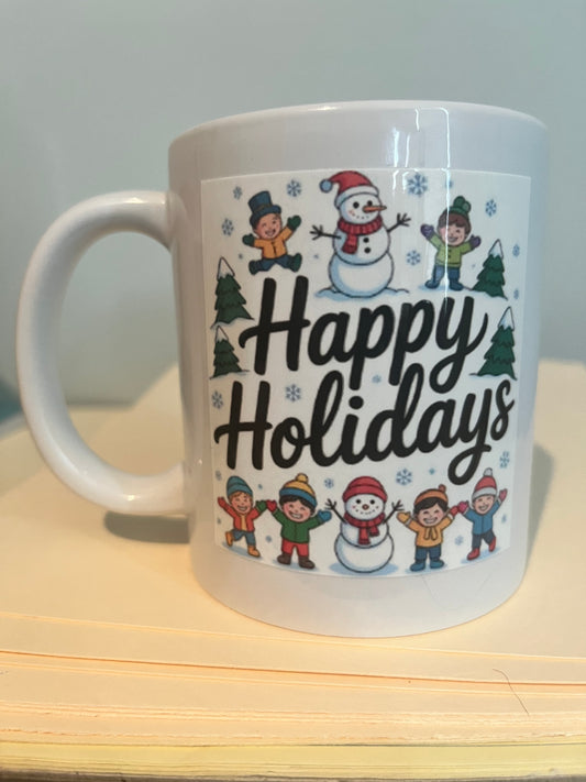 Happy Holiday 11oz Coffee Mug