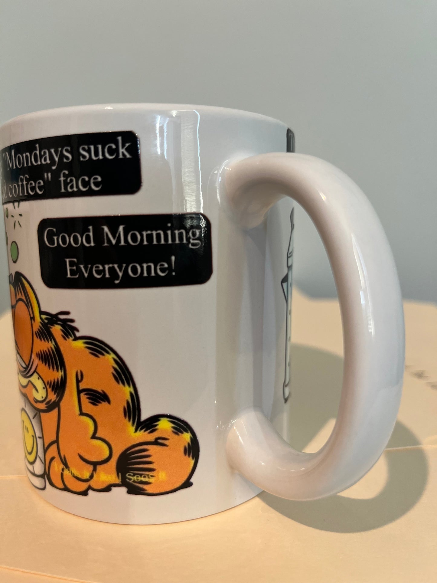 Garfield - Monday Morning I Need Coffee Face 15oz