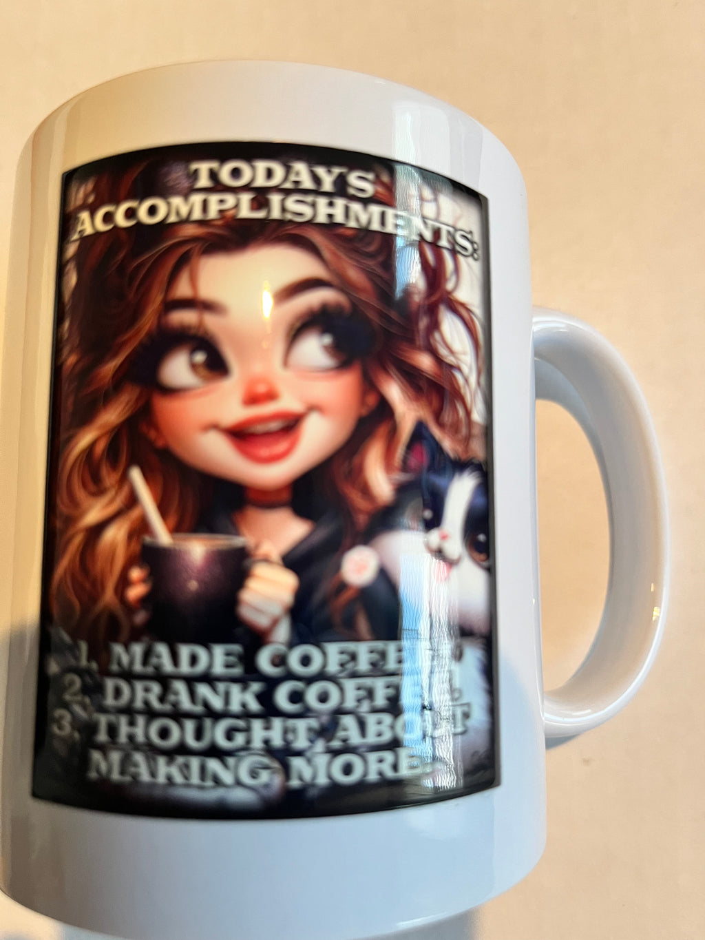 Todays Accomplishments