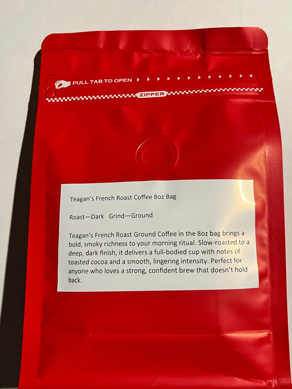 Teagans French Roast Coffee Ground - 8oz Bag