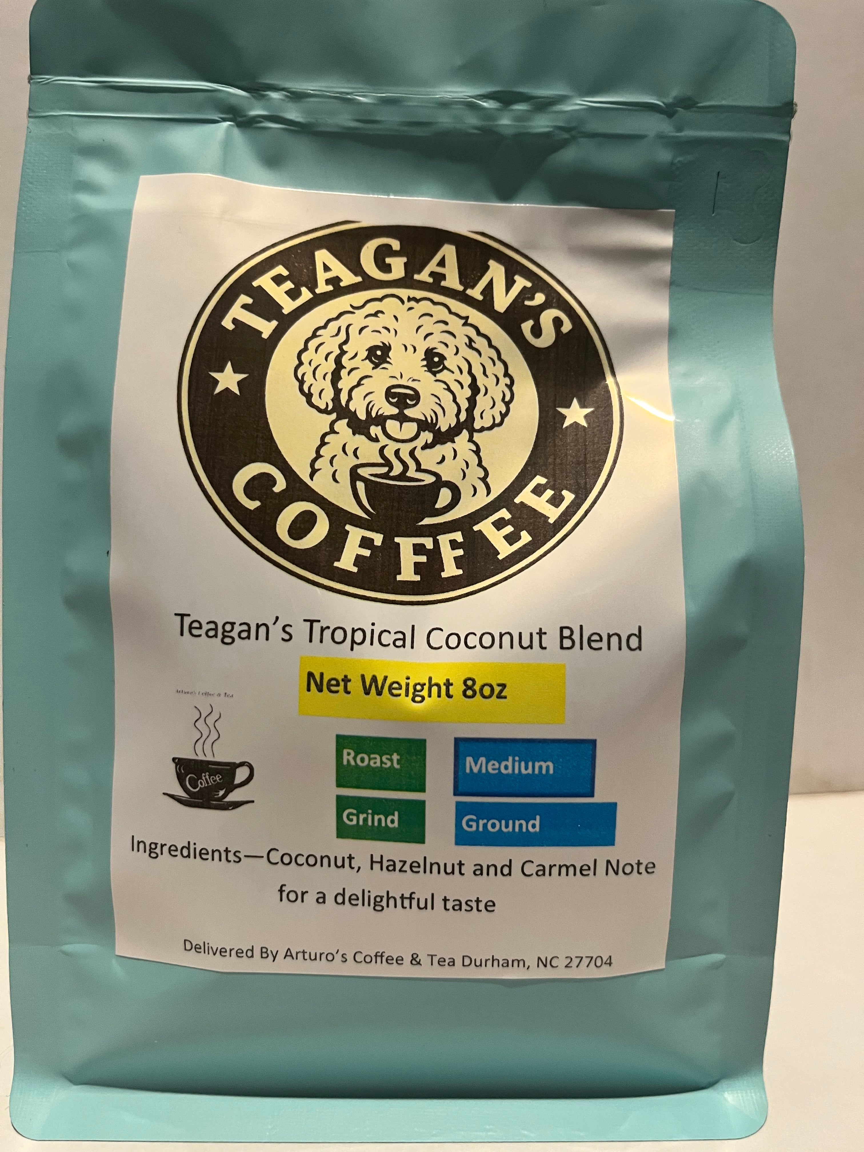 Teagan's Tropical Coconut coffee