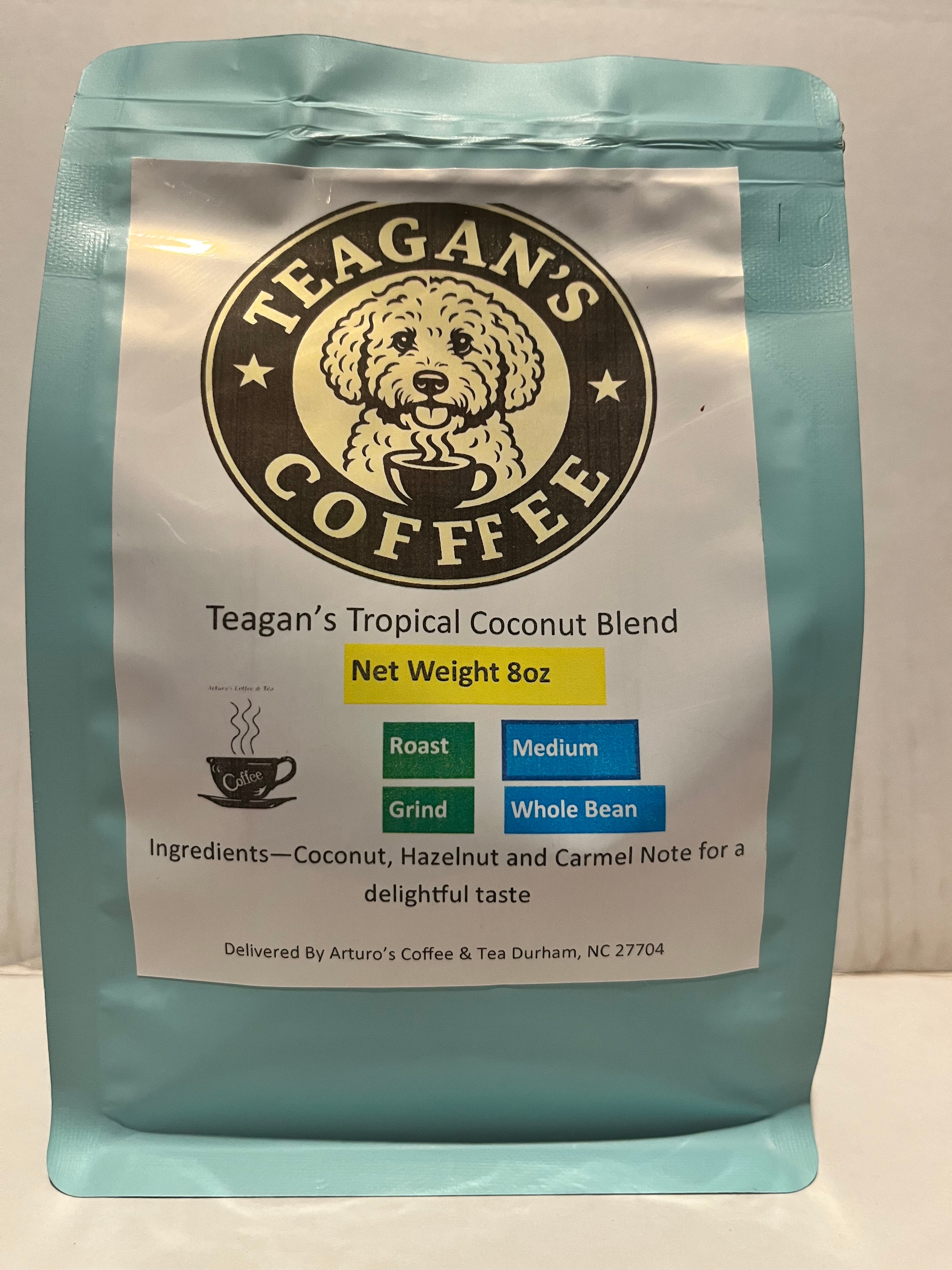 Teagan's Tropical Coconut coffee