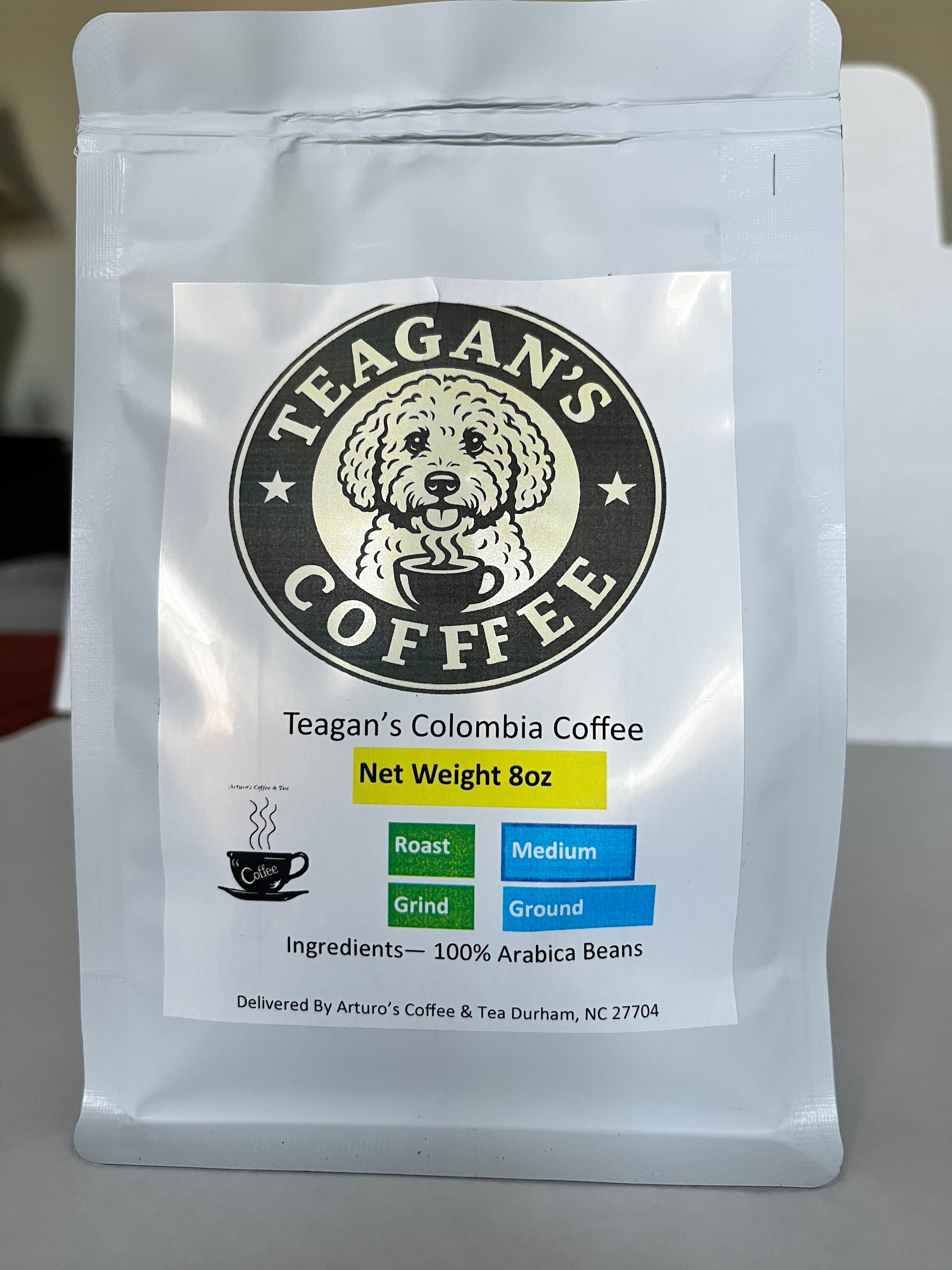 Teagan's Columbia Coffee