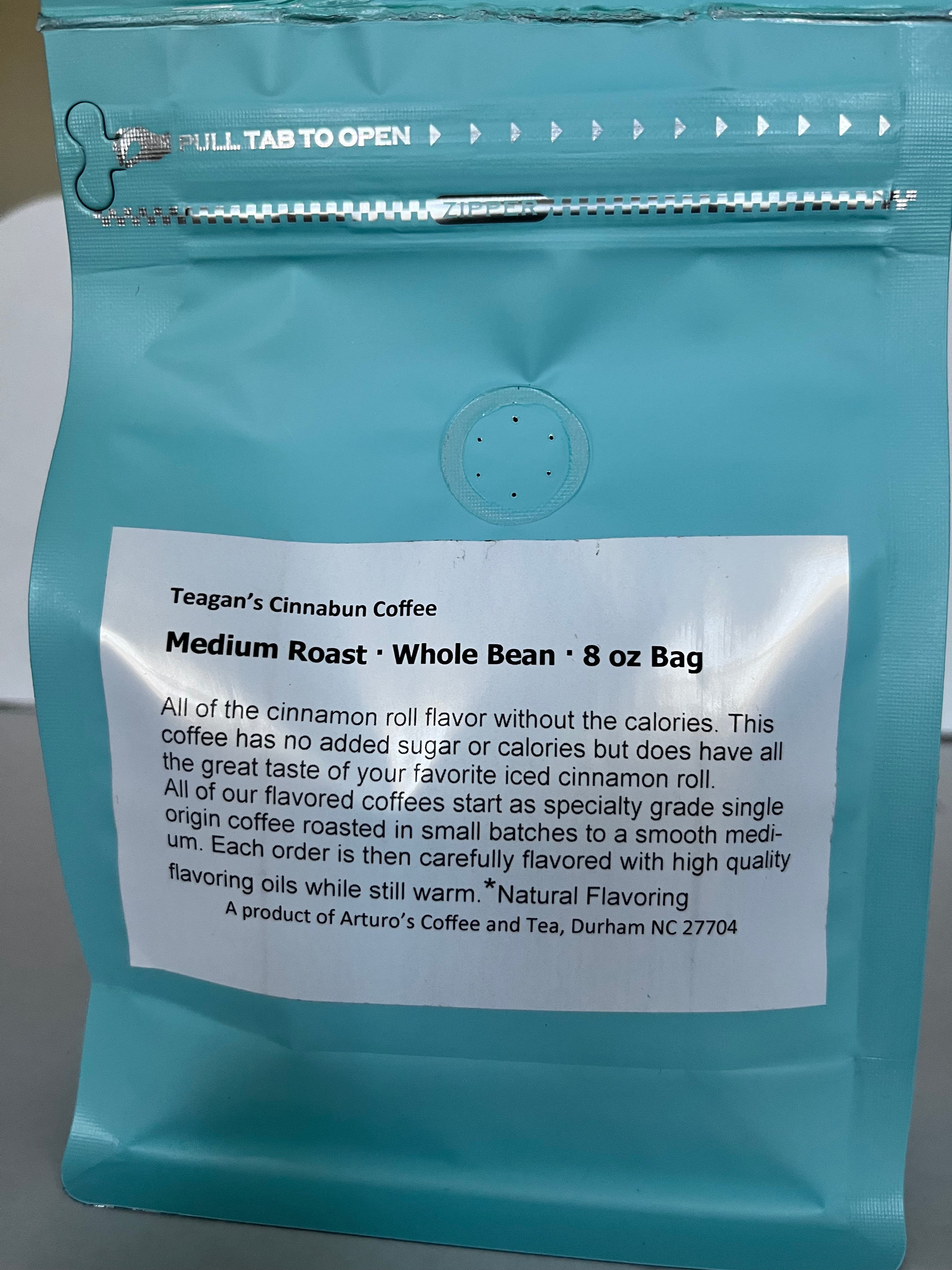 Teagan's Cinnabon Coffee