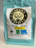Teagan’s Organic Alpha Blend – Dark Roast Whole Bean Coffee with Cocoa, Vanilla & Nutmeg Notes