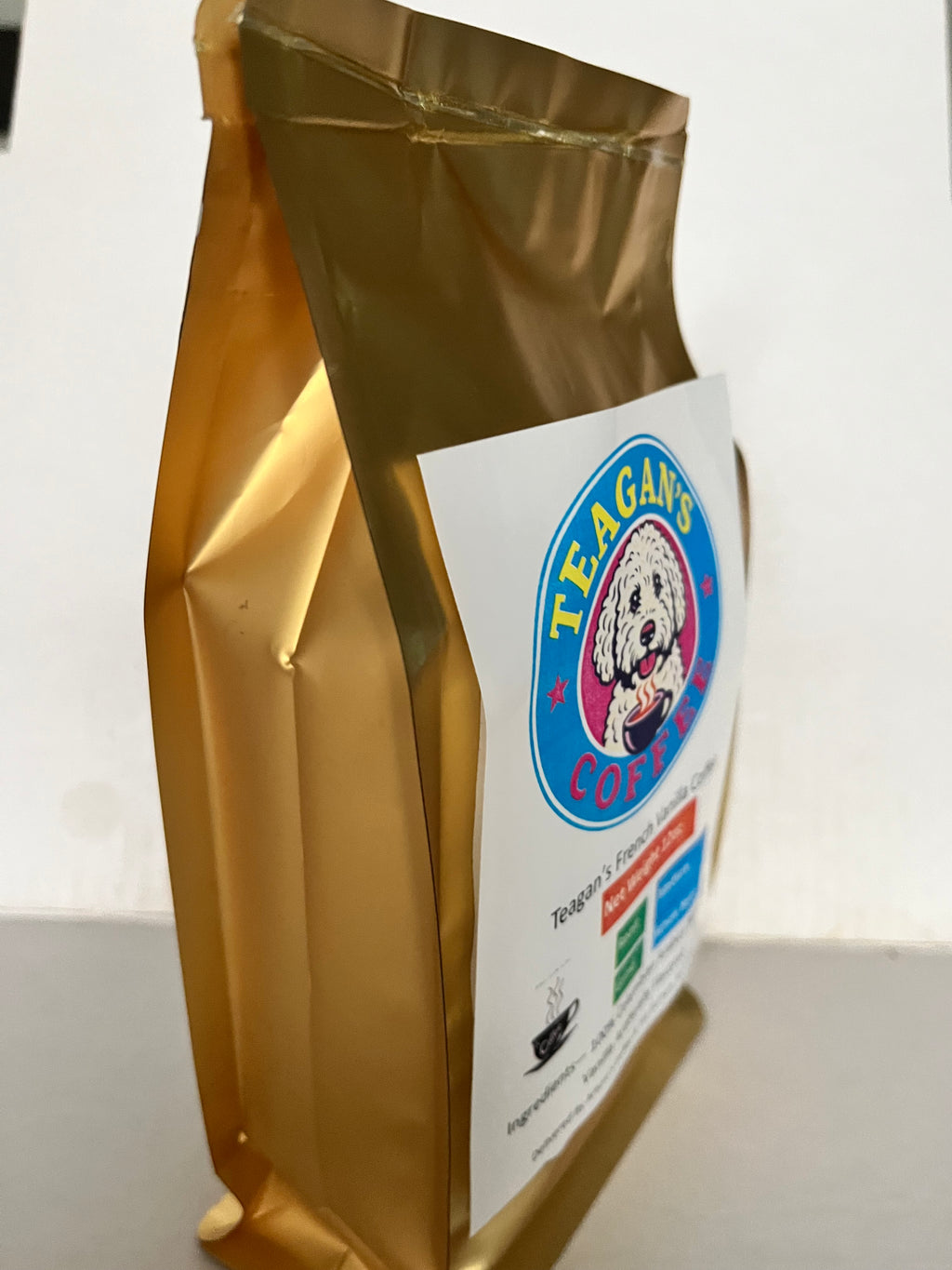 Teagan's French Vanilla Coffee 12oz bag