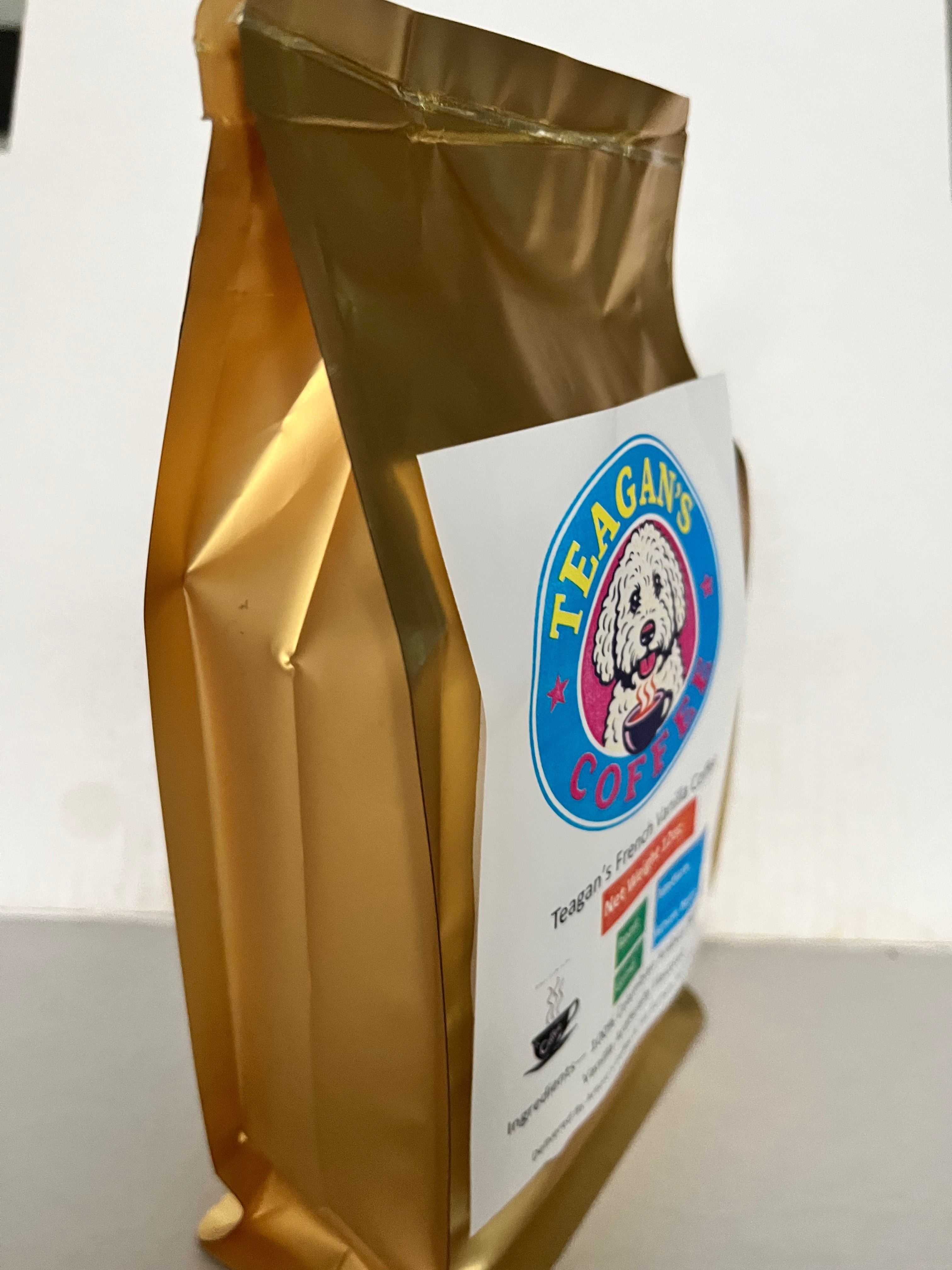 Teagan's French Vanilla Coffee 12oz bag