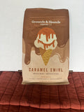 Caramel Swirl Whole Bean Coffee – Grounds & Hounds Whole Bean