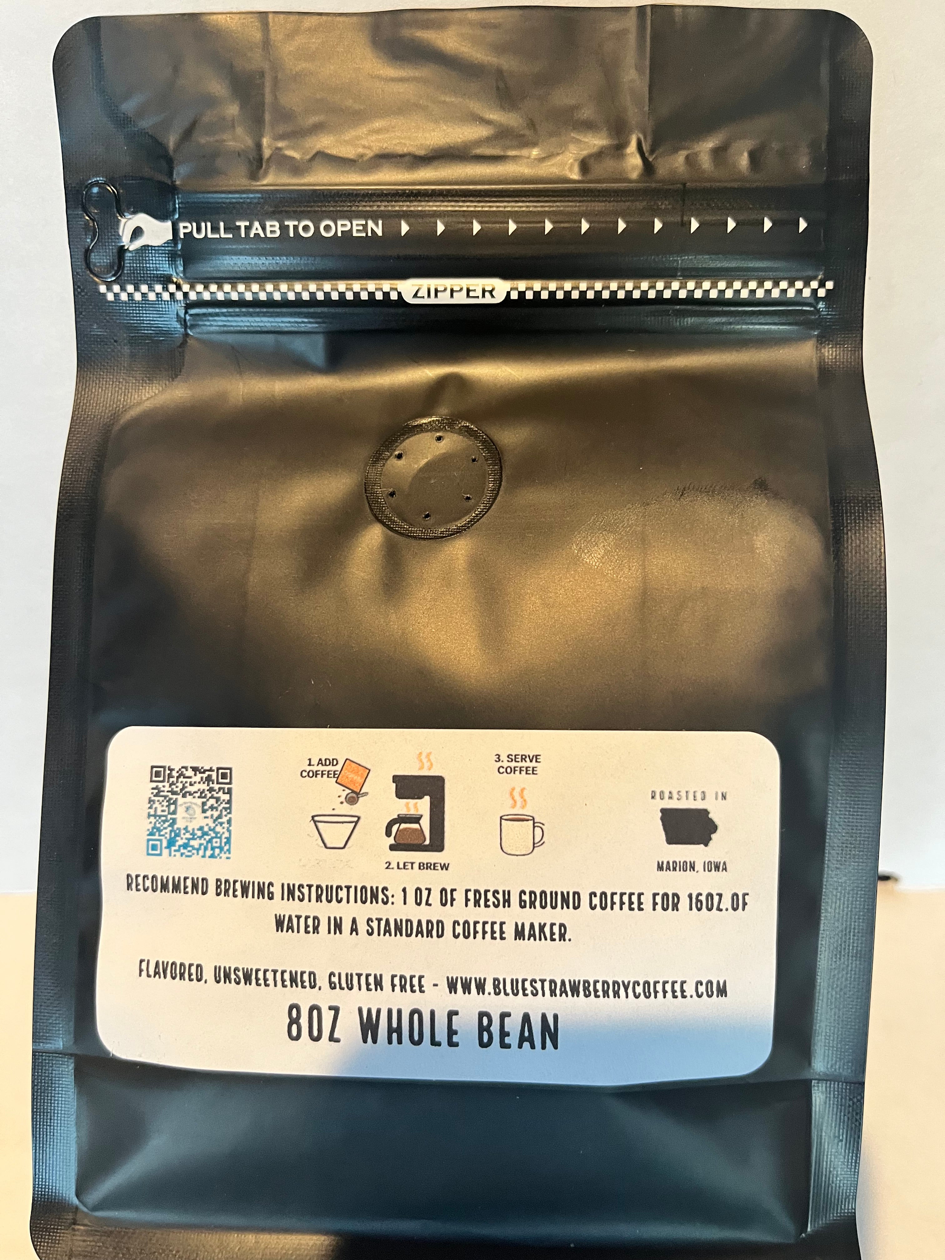 Snickers Flavored Coffee- 8oz Whole Bean