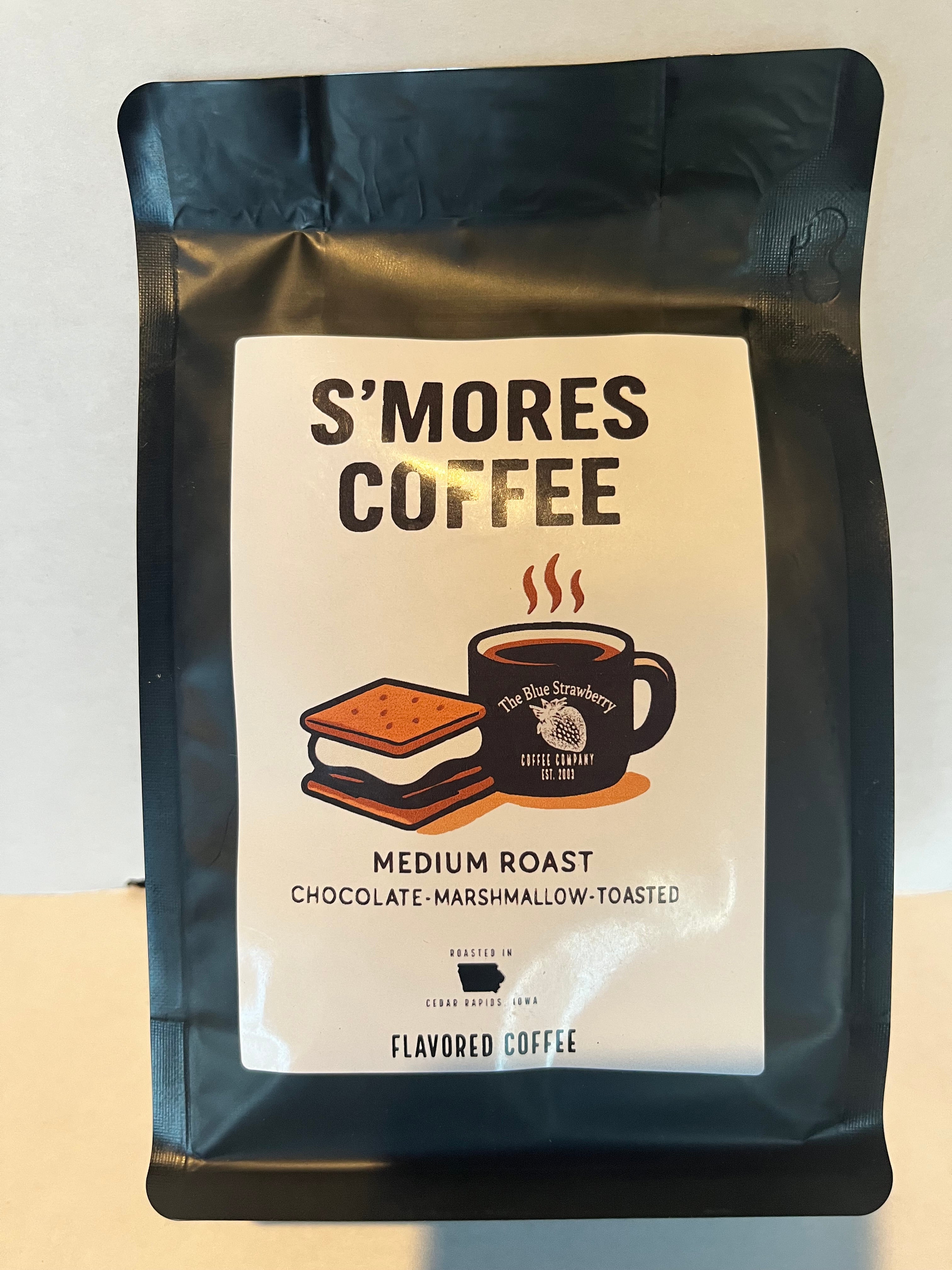 Smores Flavored Coffee 12oz Whole Bean