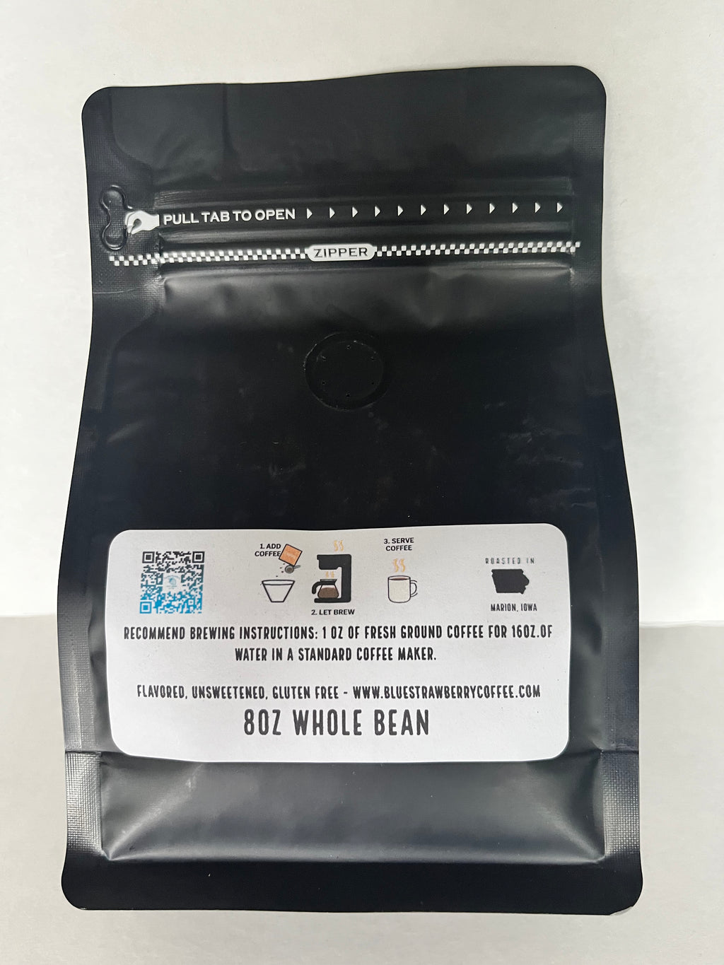 Carmel Coconut Flavored Coffee 8oz Whole Bean