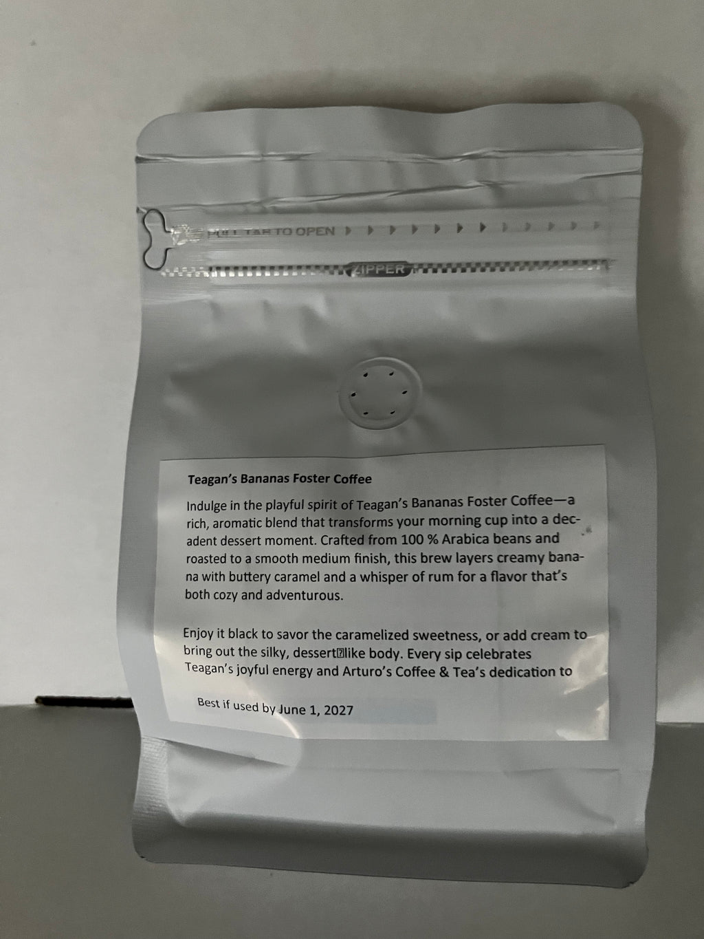 Teagan's Bananas Foster Flavored Coffee