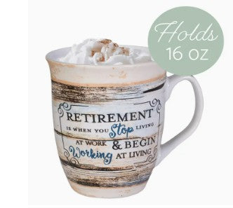 Retirement Mug 16 oz