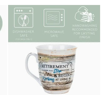 Retirement Mug 16 oz