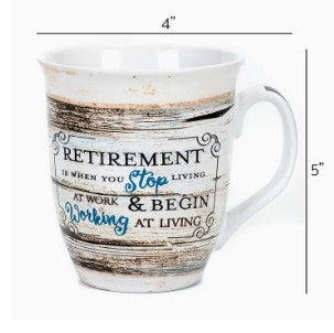 Retirement Mug 16 oz