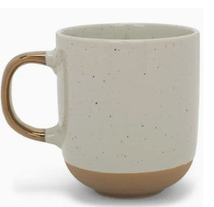 2-Tone Speckled Mug 4-Pack Gray Ceramic Price Is Per Mug