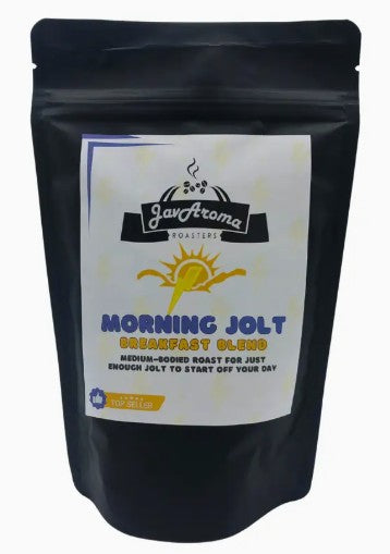 Morning Jolt-Breakfast Blend-8oz bag Whole Bean coffee
