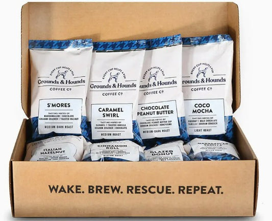 Eight Flavored Blend Coffee Sample Kit
