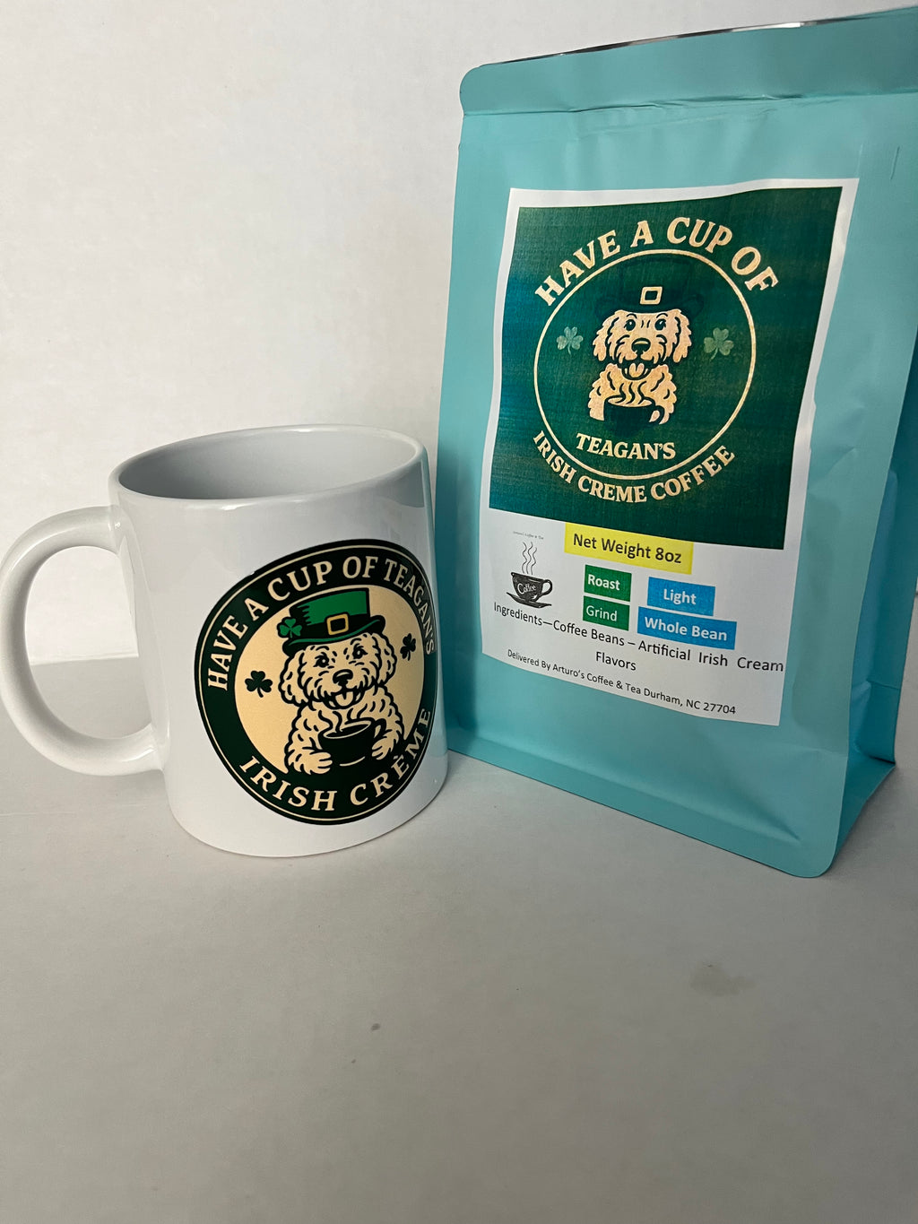 Teagan’s Irish Creme Coffee + Mug Bundle