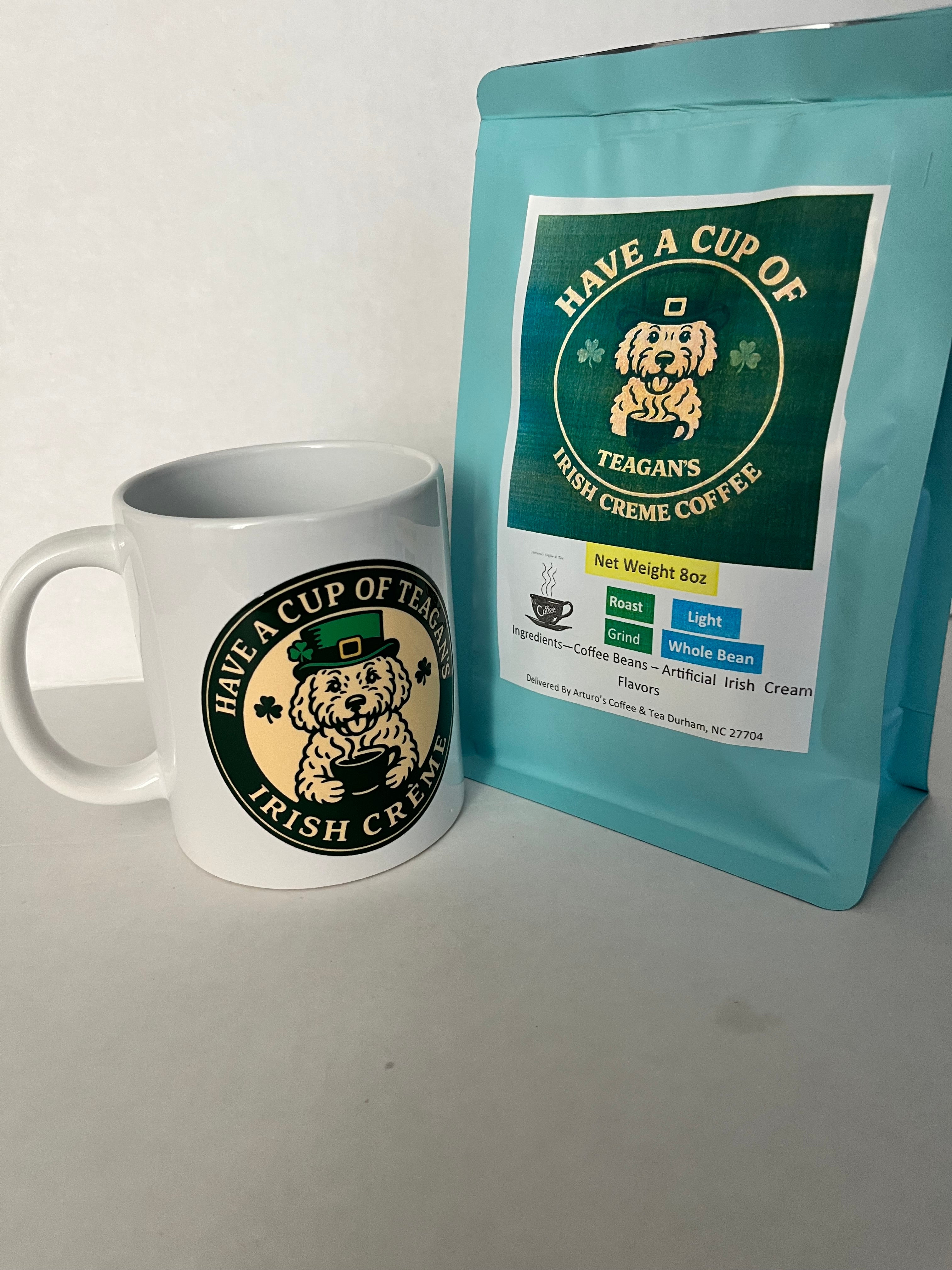 Teagan’s Irish Creme Coffee + Mug Bundle