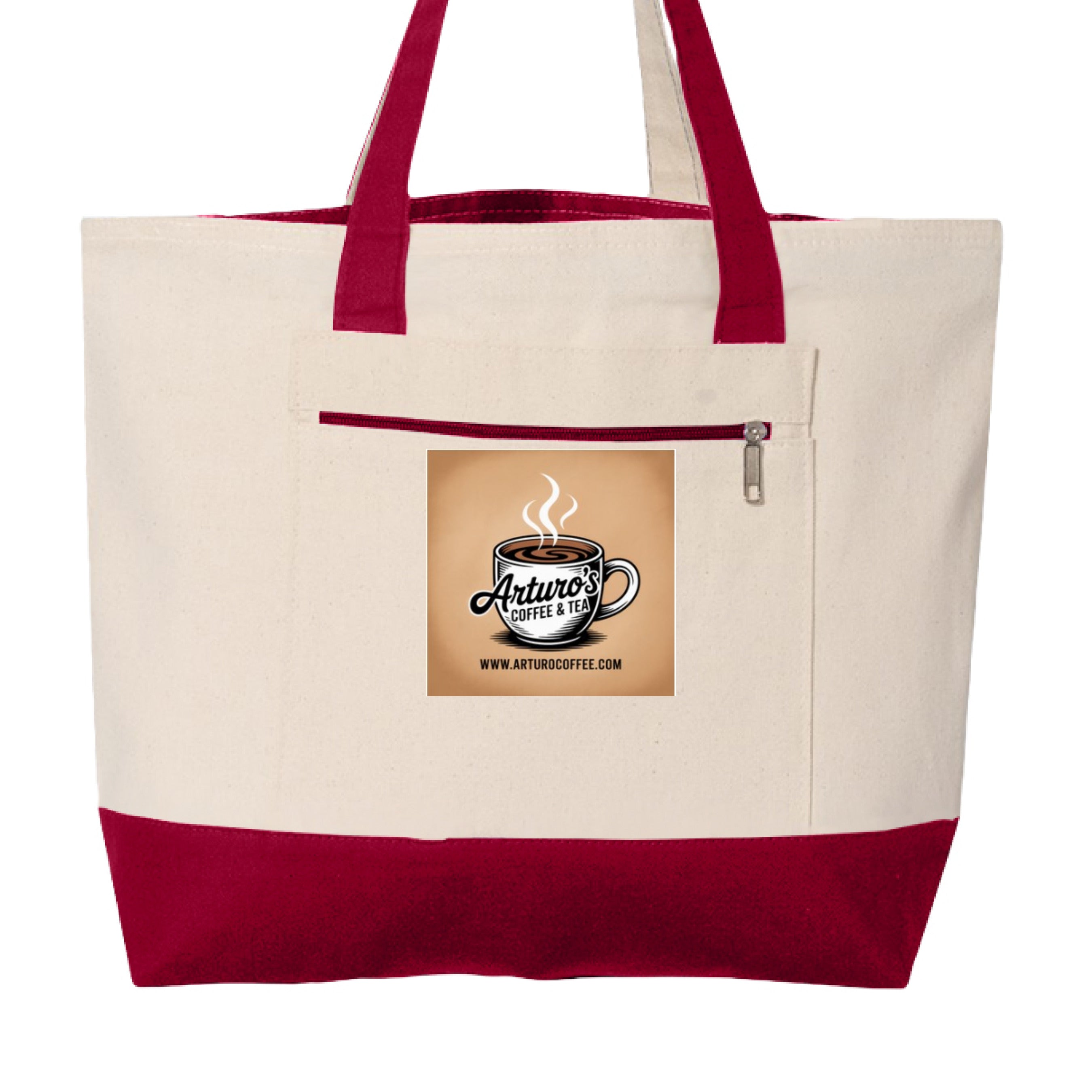 Natural/ Red - FRONT