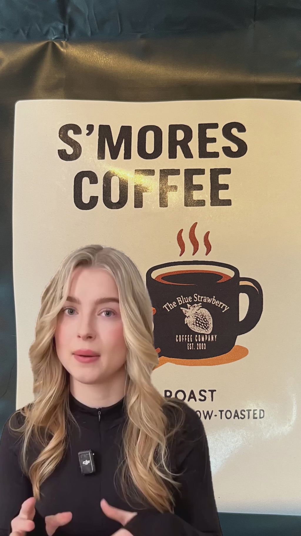 Smores Flavored Coffee 12oz Whole Bean