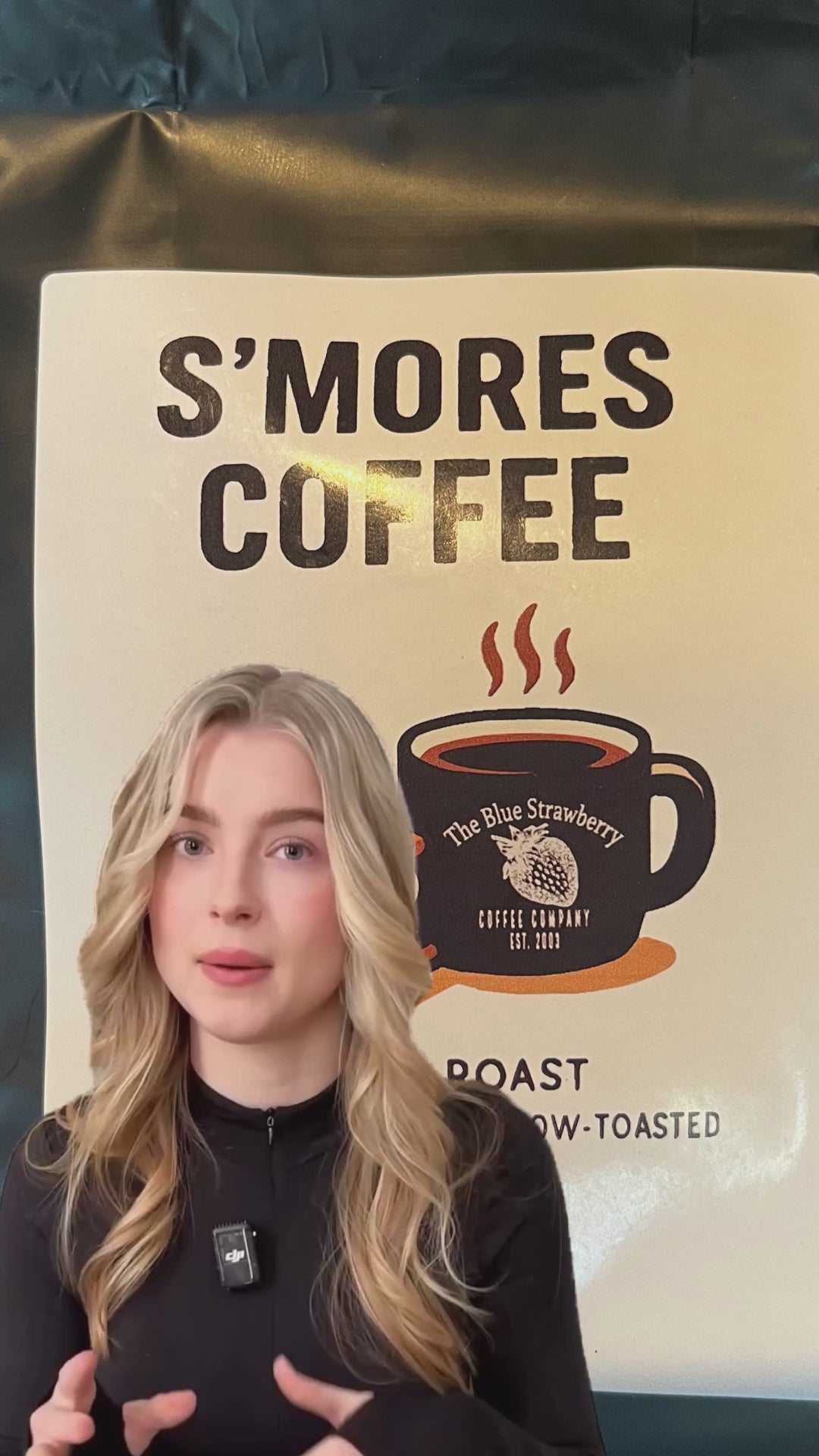 Smores Flavored Coffee 12oz Whole Bean